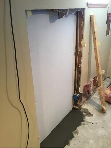 Basement Crack Repair in Cincinnati, OH - After Photo
