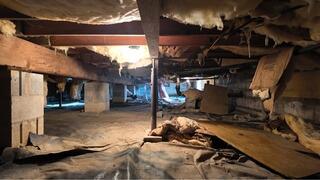 Crawl Space Moisture Solution in Hamersville, Ohio