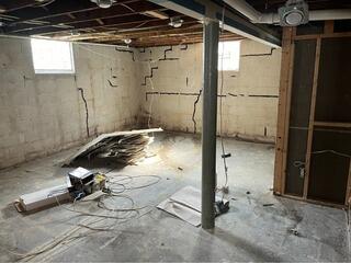 Leaky Basement Wall Repair in Cincinnati, Ohio