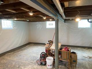Leaky Basement Wall Repair in Cincinnati, Ohio