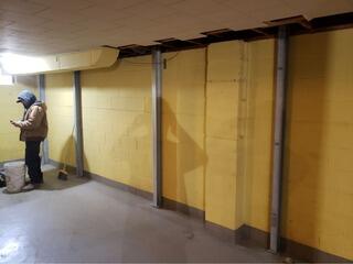 Fixing Bowed Walls in Xenia, Ohio