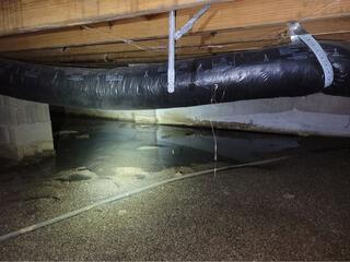 Crawl Space Encapsulation in Jamestown, Ohio