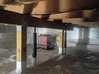 Crawl Space Encapsulation in Franklin, Ohio