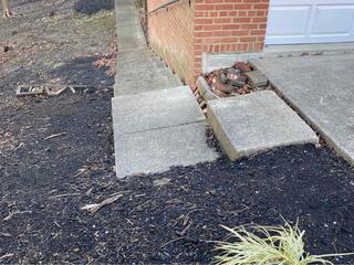 Concrete Sidewalk Repair in Union, Kentucky