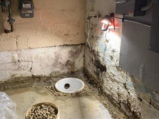 Basement Waterproofing System Installed in Fort Thomas, Kentucky