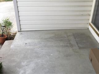 Polylevel Concrete Lifting on a Sunken Porch in Amelia, OH