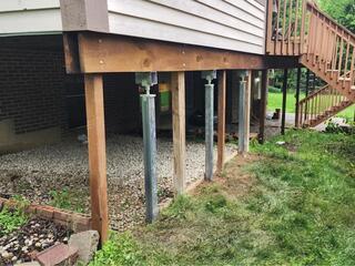 Deck Posts in Beavercreek, OH