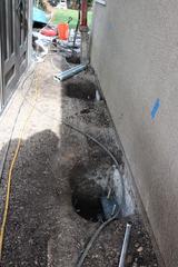 Piering and Backfill of Holes