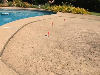 Pool Deck Concrete Repair - Concrete Lifting With PolyLevel in Granite Bay, CA