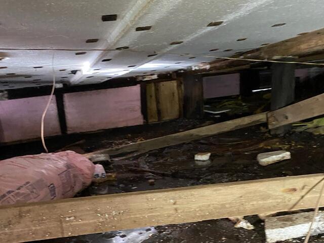 Basement Waterproofing and Crawlspace Repair- Brooklyn, NS - Before Photo