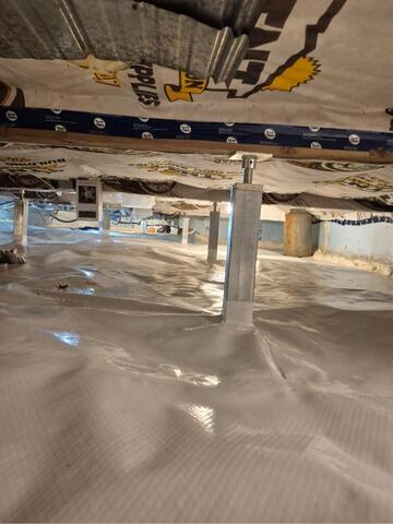 Crawlspace Repair- Dumfries, NB