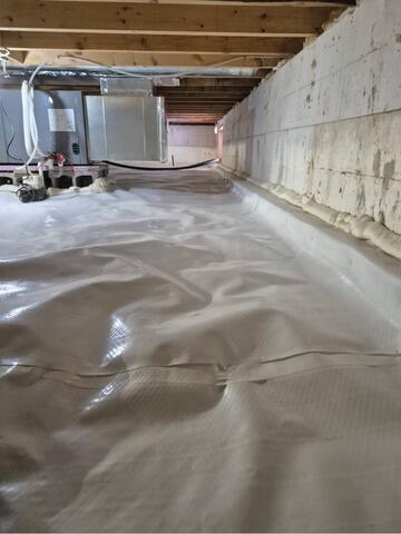 Crawlspace Repair- Canterbury, NB