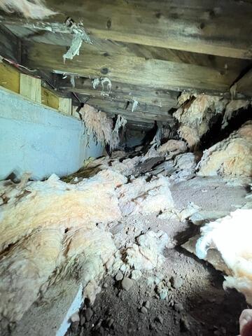 Crawlspace Repair- Douglas Harbour, NB