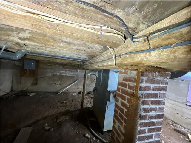 Foundation Repair- Tyne Valley, PE - Before Photo
