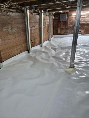 Crawlspace Repair- Tyne Valley, PE - After Photo