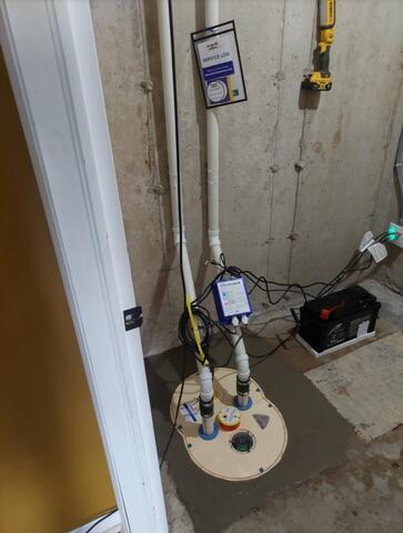 Basement Waterproofing- Valley, NS - After Photo