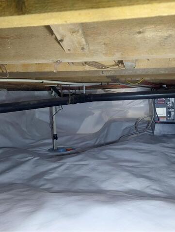 Basement Waterproofing- Truro, NS - After Photo