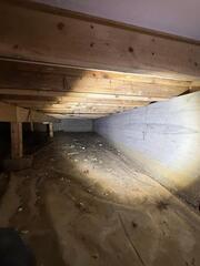 Crawlspace Repair- Lahave, NS