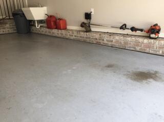 PolyLevel Lifts Garage Floor in Simpsonville, SC