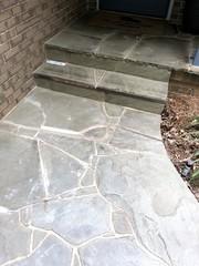 Stamped Concrete Sidewalk Repair in Chapin SC