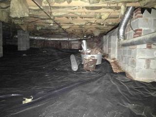 Dirty & Humid Crawl Space Makeover in North Augusta SC