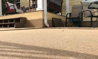 Sunken Concrete Patio Get Lift & Protection in Greer SC