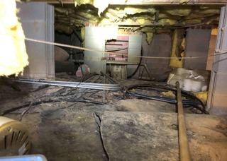 Mold Covered Crawl Space Repaired in Irmo SC
