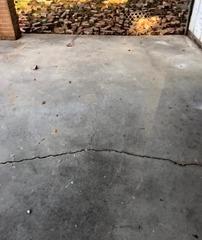 Cracked Concrete Slab Is Sealed and Protected in Augusta GA