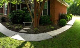 Concrete Sidewalk Repaired in Chapin SC; No Longer Tripping Hazard