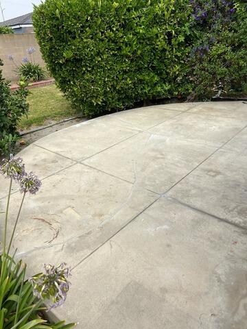 How Saber Became the Best Option for Lifting a Sinking Concrete Patio: A Real Fix from One of Long Beach's Top Concrete Leveling Companies - After Photo