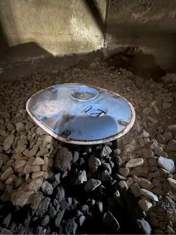 Crawlspace Waterproofing & Sump Pump Installation in Santa Barbara, CA - Before Photo