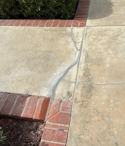 Walkway Crack Repair with PolyLevel & NexusPro | Mission Viejo, CA - After Photo