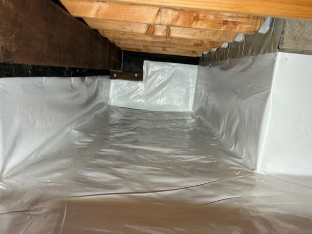Crawlspace Encapsulation in Escondido, CA - Moisture Control & CleanSpace Installation - After Photo