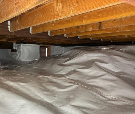 Crawlspace Vapor Barrier Installation in Escondido, CA - Moisture & Soil Encapsulation - After Photo