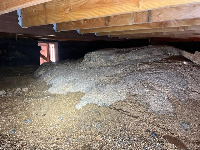 Crawlspace Vapor Barrier Installation in Escondido, CA - Moisture & Soil Encapsulation - Before Photo