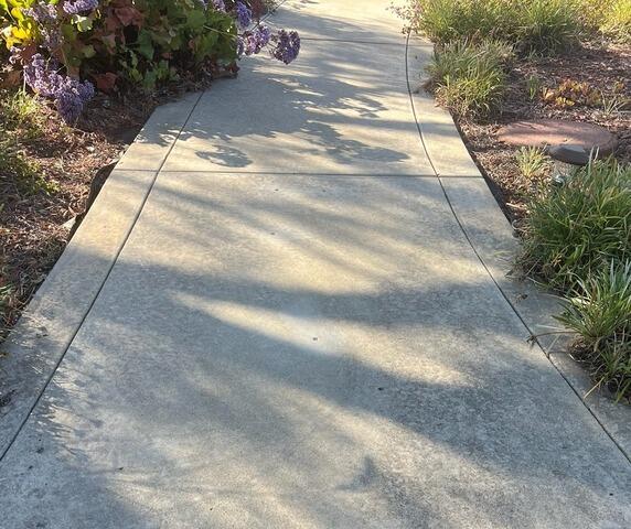 Concrete Sidewalk Leveling in Poway, CA - Trip Hazard Removal and Surface Restoration - After Photo