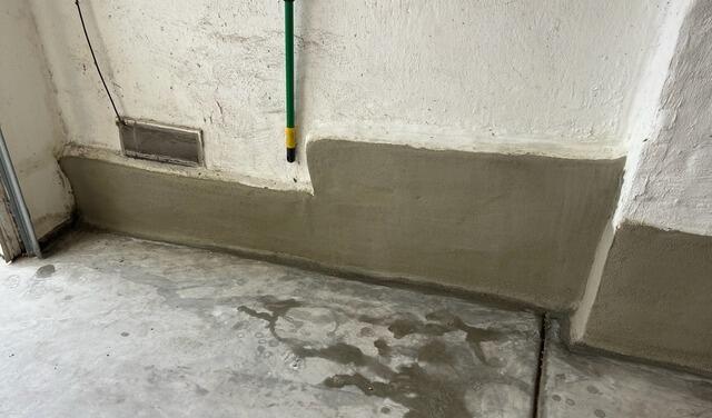 Garage Stem Wall Restoration Protects Foundation in San Diego, CA - After Photo