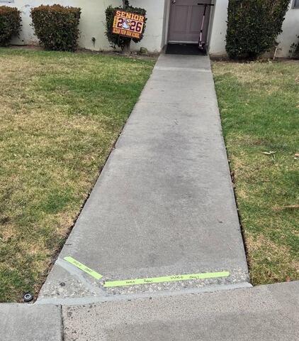 Concrete Leveling and Crack Repair in Huntington Beach, CA - After Photo