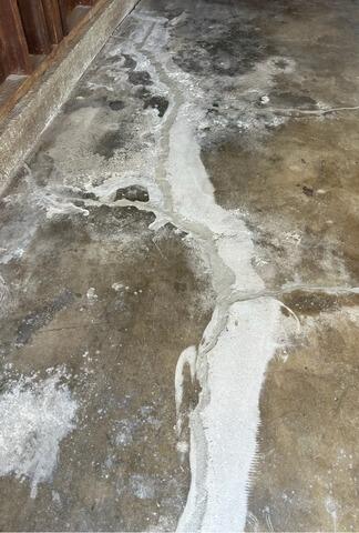 Concrete Leveling and Crack Sealant Restore Garage Floor in Poway, CA - After Photo
