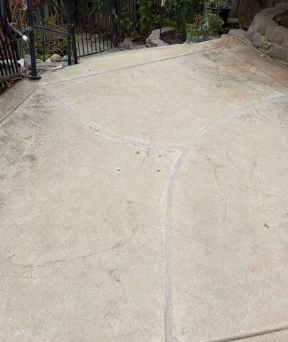Concrete Leveling and Crack & Joint Sealant for Patio in Riverside, CA - After Photo