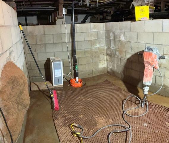 Crawlspace Repair in Escondido, CA - Before Photo