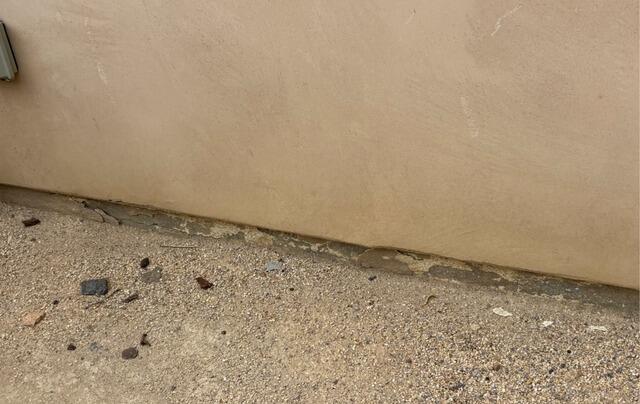 Professional Stem Wall Repair in La Jolla, CA | Before & After Foundation Restoration - Before Photo