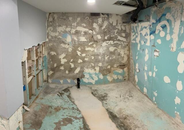 Basement Waterproofing & Encapsulation in San Diego, CA - Before Photo