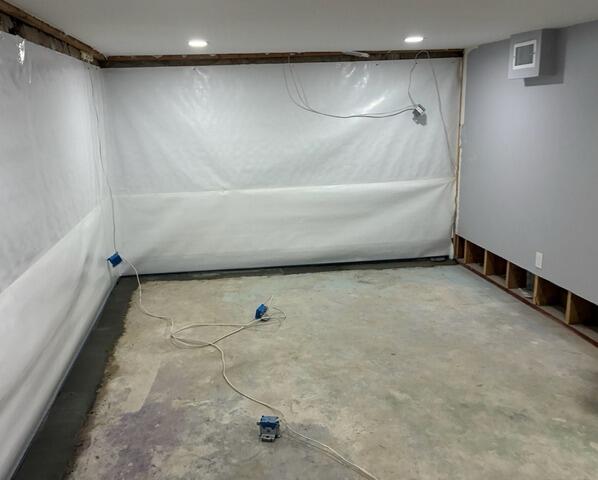 Foundation Wall Waterproofing in San Diego, CA - After Photo