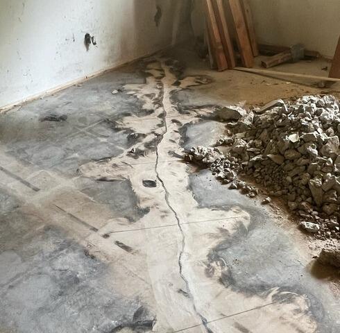 Concrete Slab Crack Stitch Repair in Spring Valley, CA - After Photo