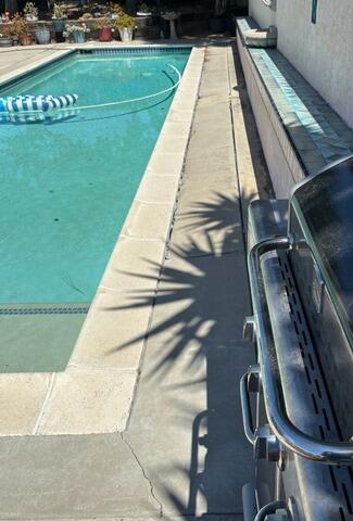 Concrete Pool Deck Repair in San Diego, CA - Before Photo