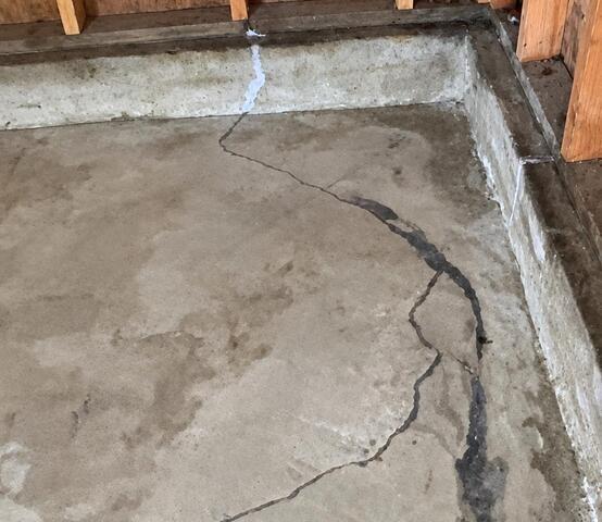 Before & After: Concrete Crack Stitch Repair in Idyllwild, CA - After Photo