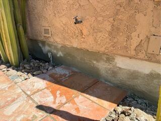 Stem Wall Restoration for Cracked Concrete Foundation | Borrego Springs, CA
