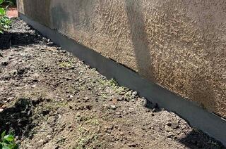 Stem Wall Repair Before & After - Menifee, CA