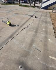 Concrete Driveway Crack Leveling in National City, CA